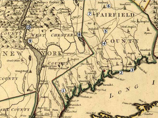 my brother sam is dead map